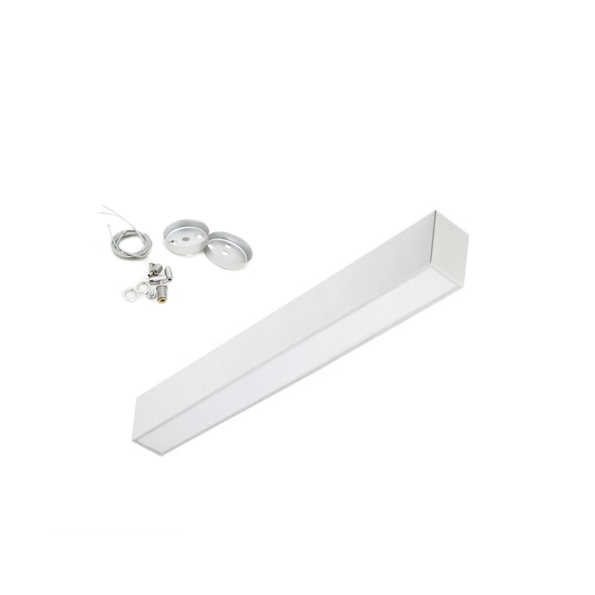 Plafoniera led da sospensione 48W incluso cavo accaio da sospensione pi-3-24w Plafoniera led da sospensione 48W incluso cavo accaio da sospensione pi-3-24w